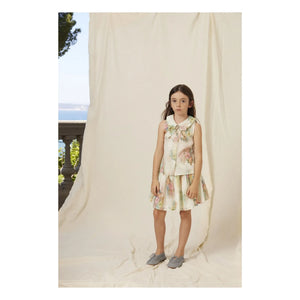 Bebe Organic - Top Nœud Paris Aquarelle | Ivory