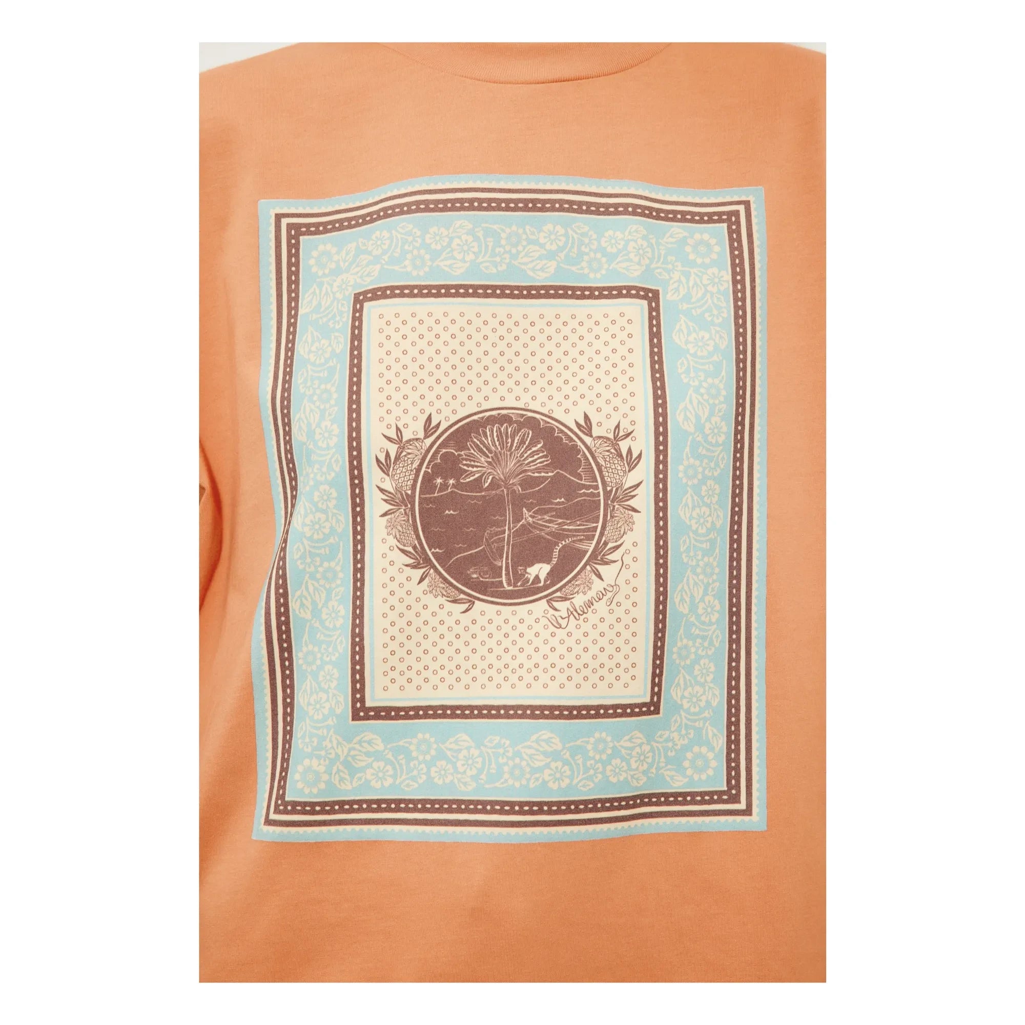 Alémais - Alberta Organic Cotton T-Shirt | Orange