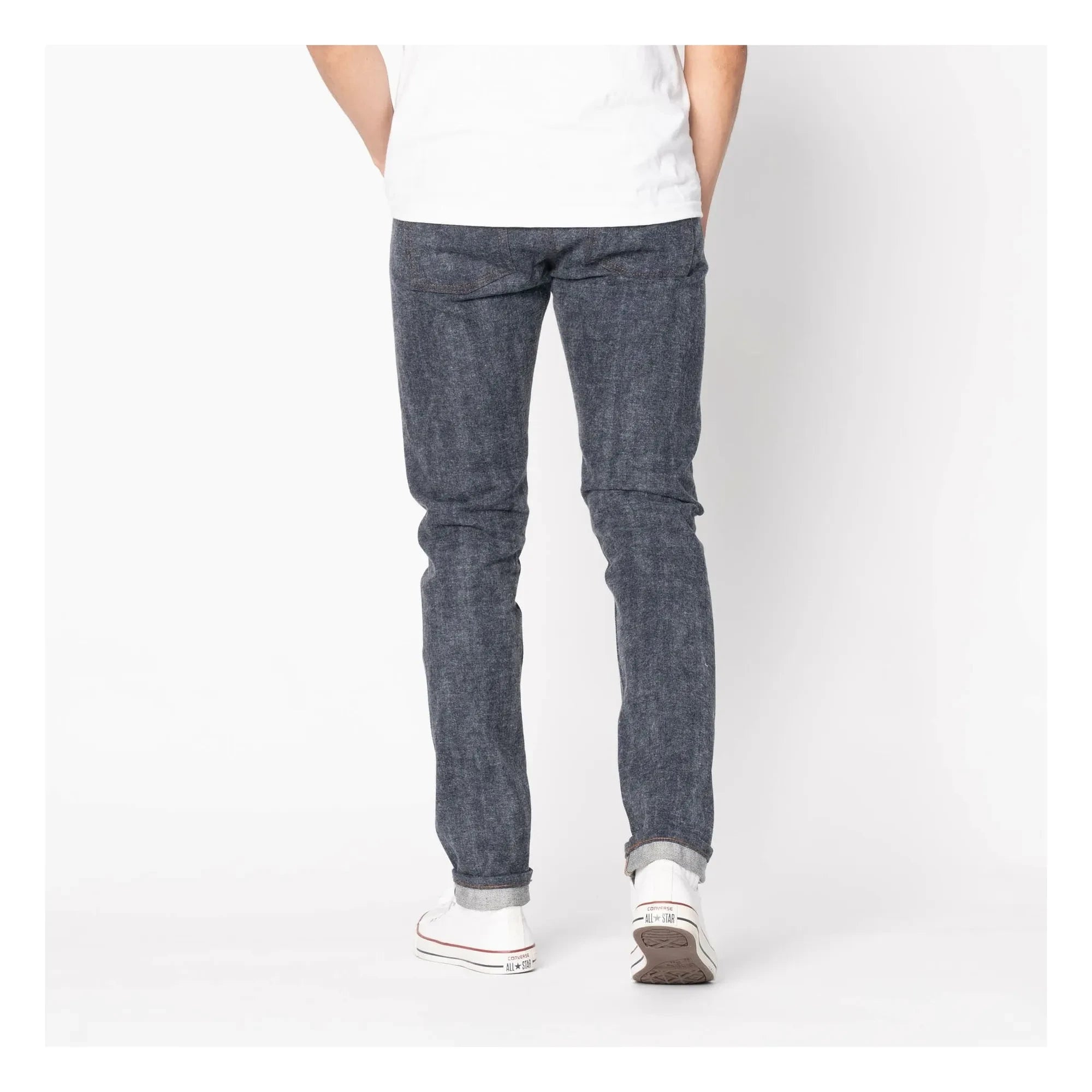 Naked & Famous - Super Guy Max Brush Selvedge Jeans | Indigo