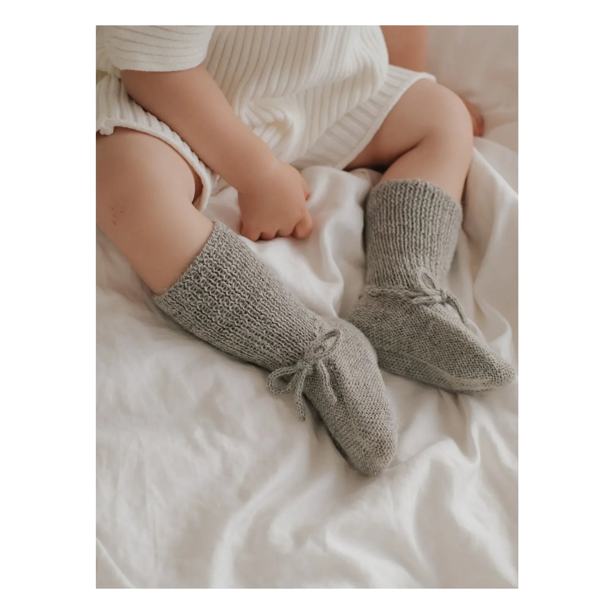 Main Sauvage - Alpaca Slippers | Gray