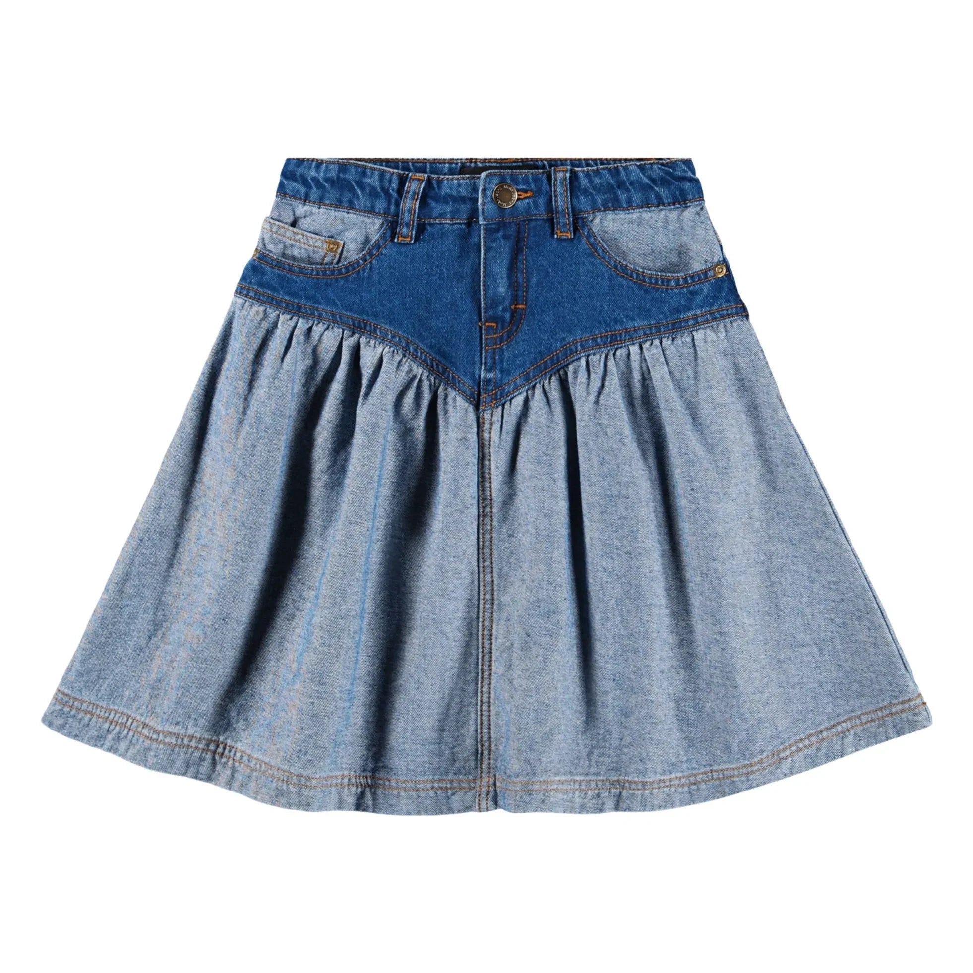 Molo - Becca Organic Cotton Skirt | Denim