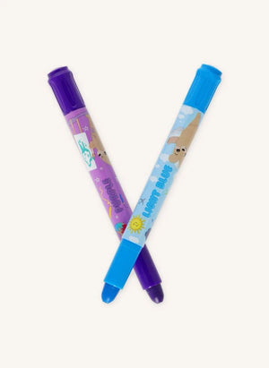 Legami - 12-Piece Teddy Friends Felt Tip Pen Set