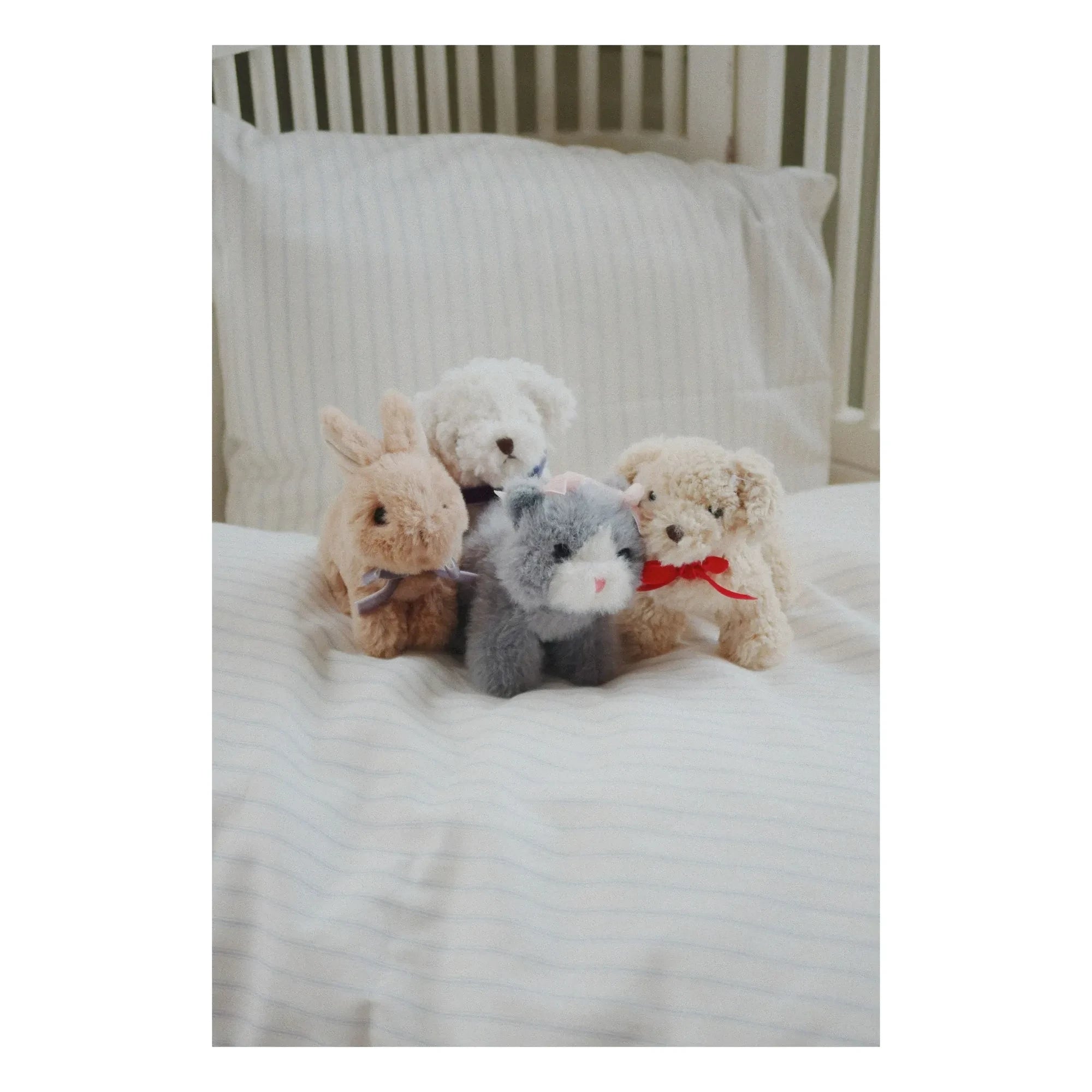 Konges Sløjd - Peluş Kedi | Açık gri