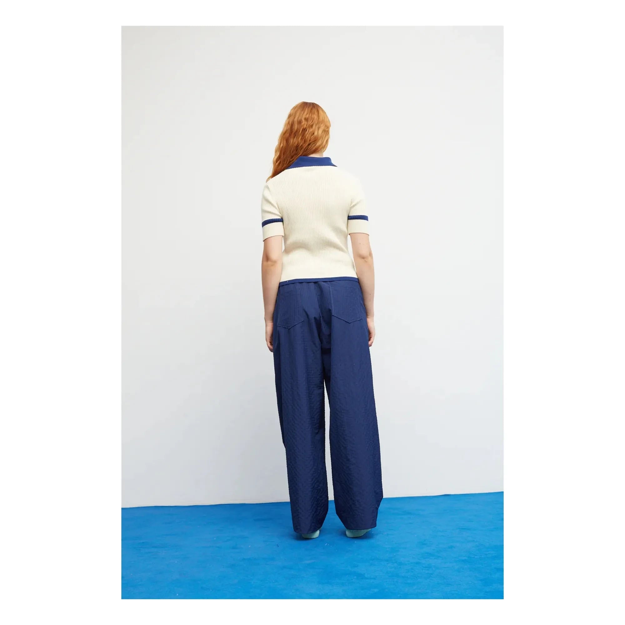 Dr Bloom - Trina Cotton Polo T-Shirt | Ecru