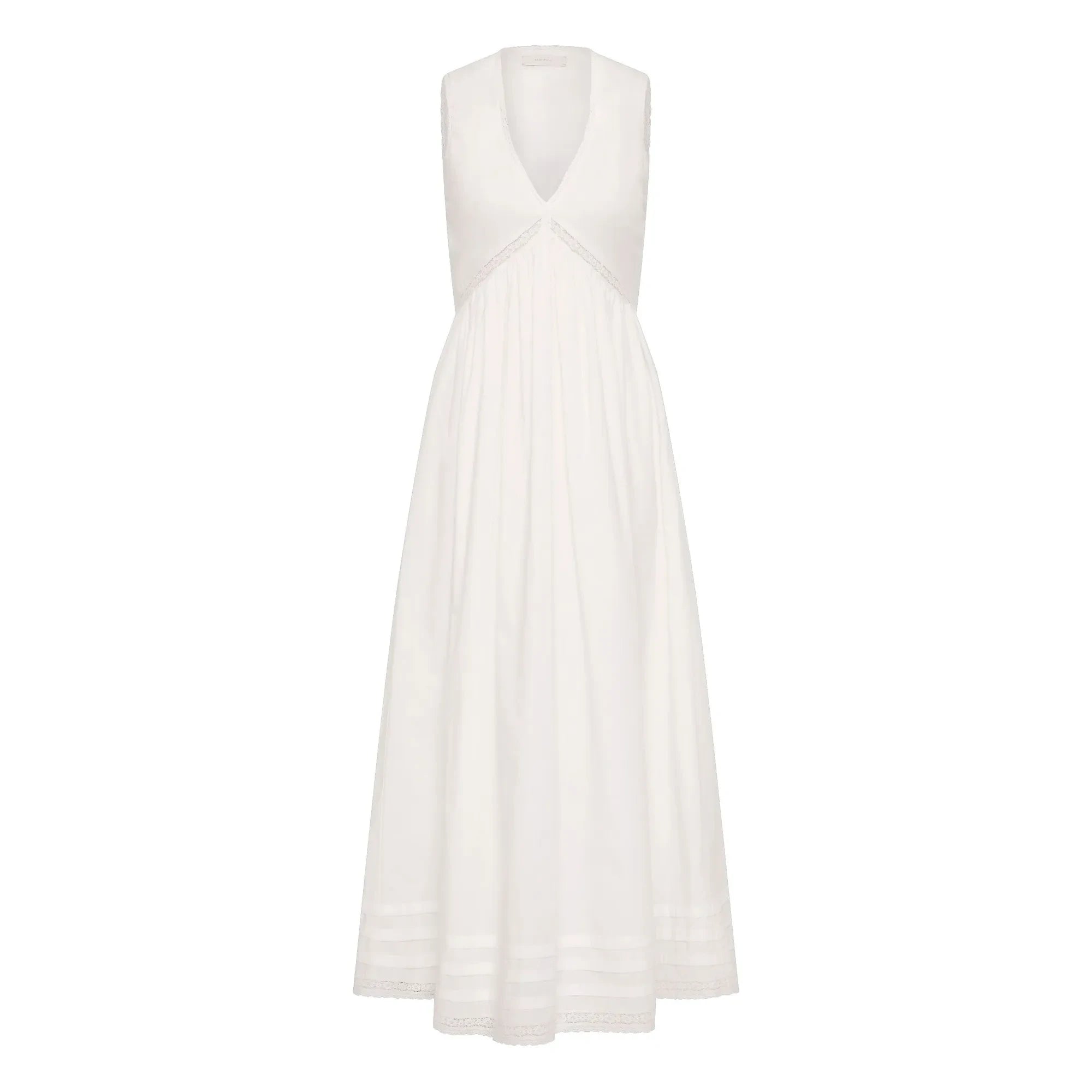 Faithfull the Brand - Fiora Cotton Dress | White