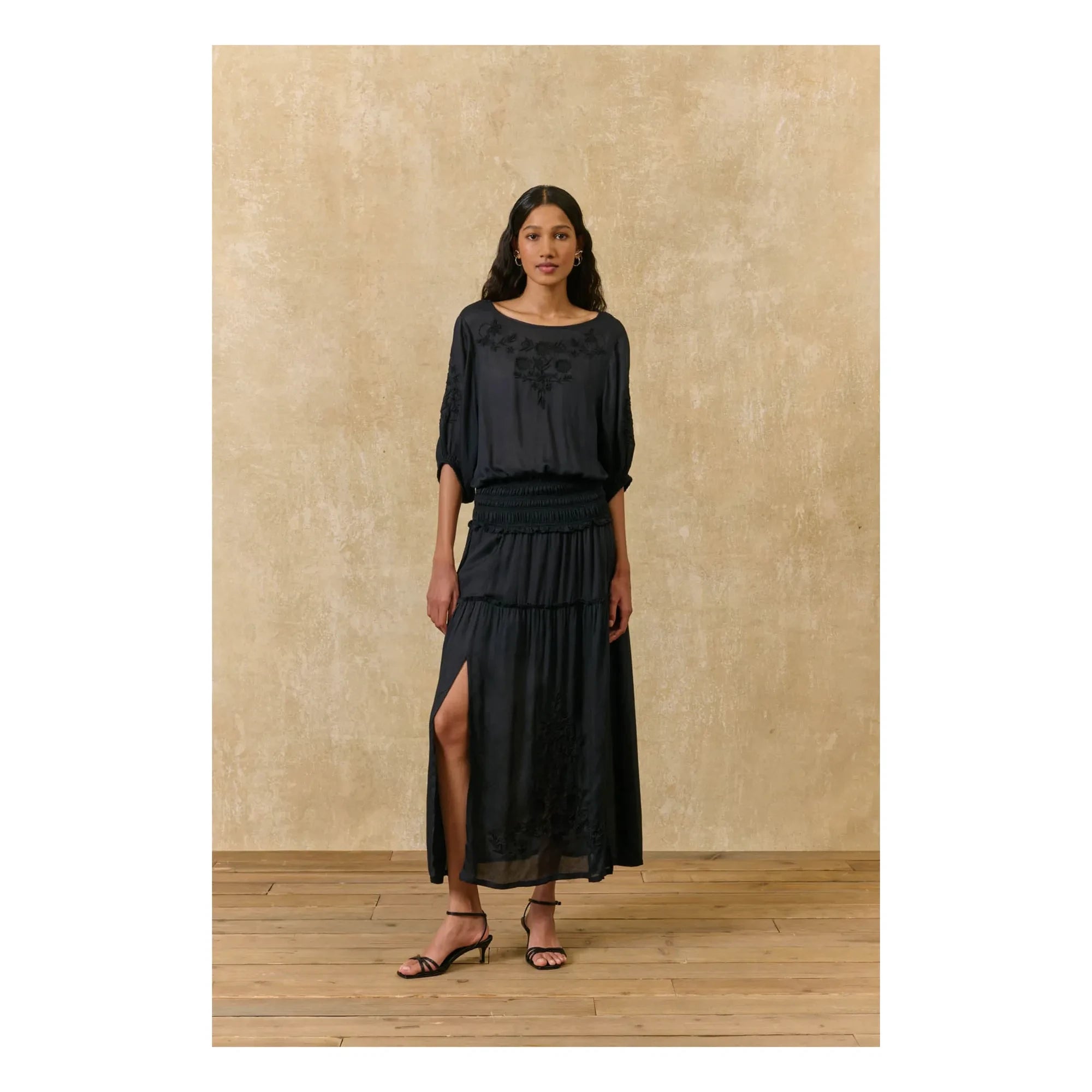 Louise Misha - Polly Skirt | Black