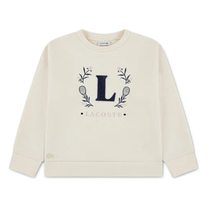Lacoste - Sweat L Organic Cotton | Pale Yellow