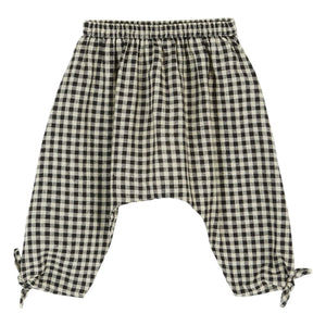 Emile et Ida - Vichy Sarouel Pants | Black