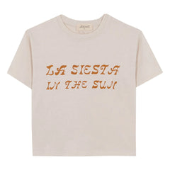 birinit - La Siesta Organic Cotton T-Shirt | Ivory