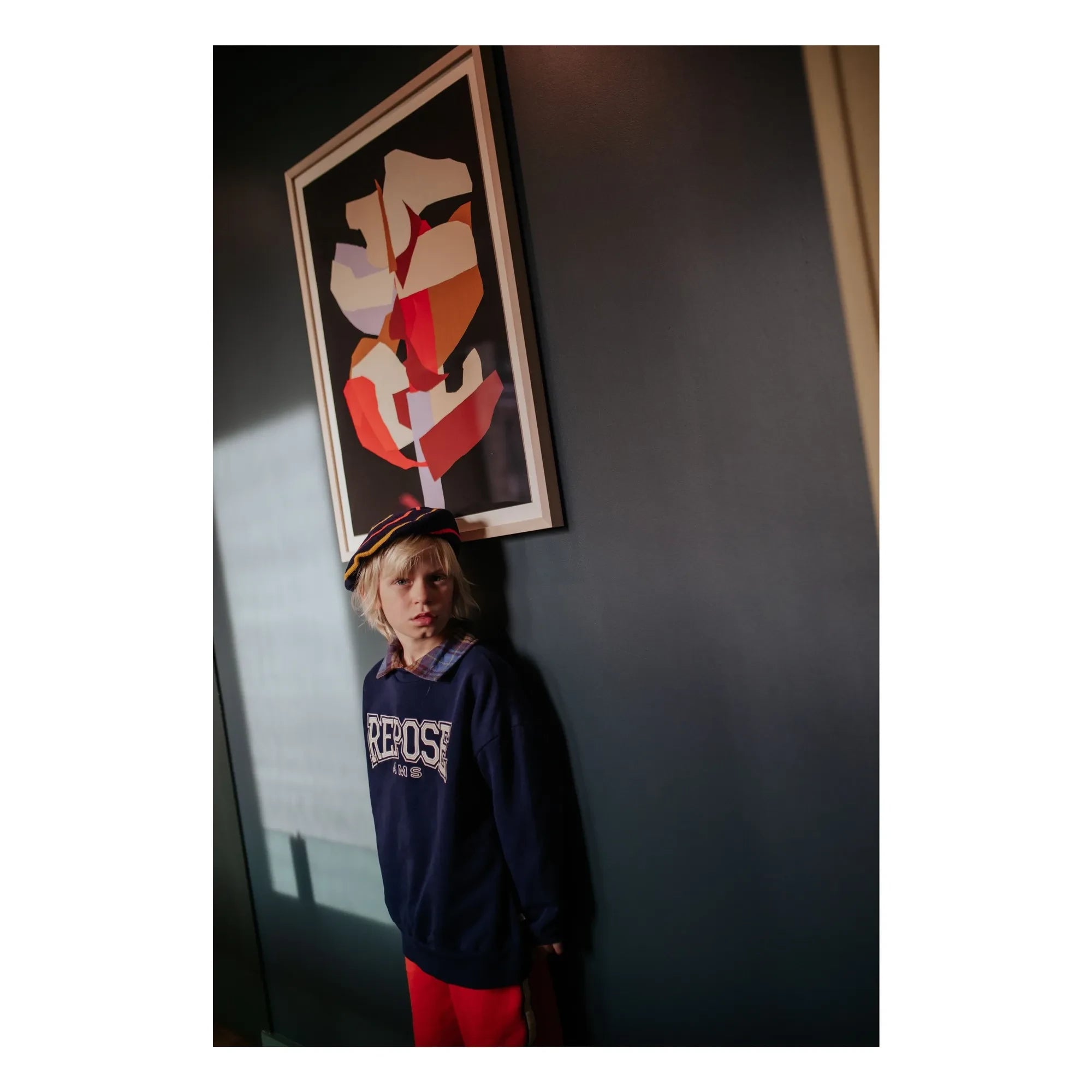 Repose AMS - Cozydrop REPOSE AMS organik pamuklu sweatshirt | Lacivert