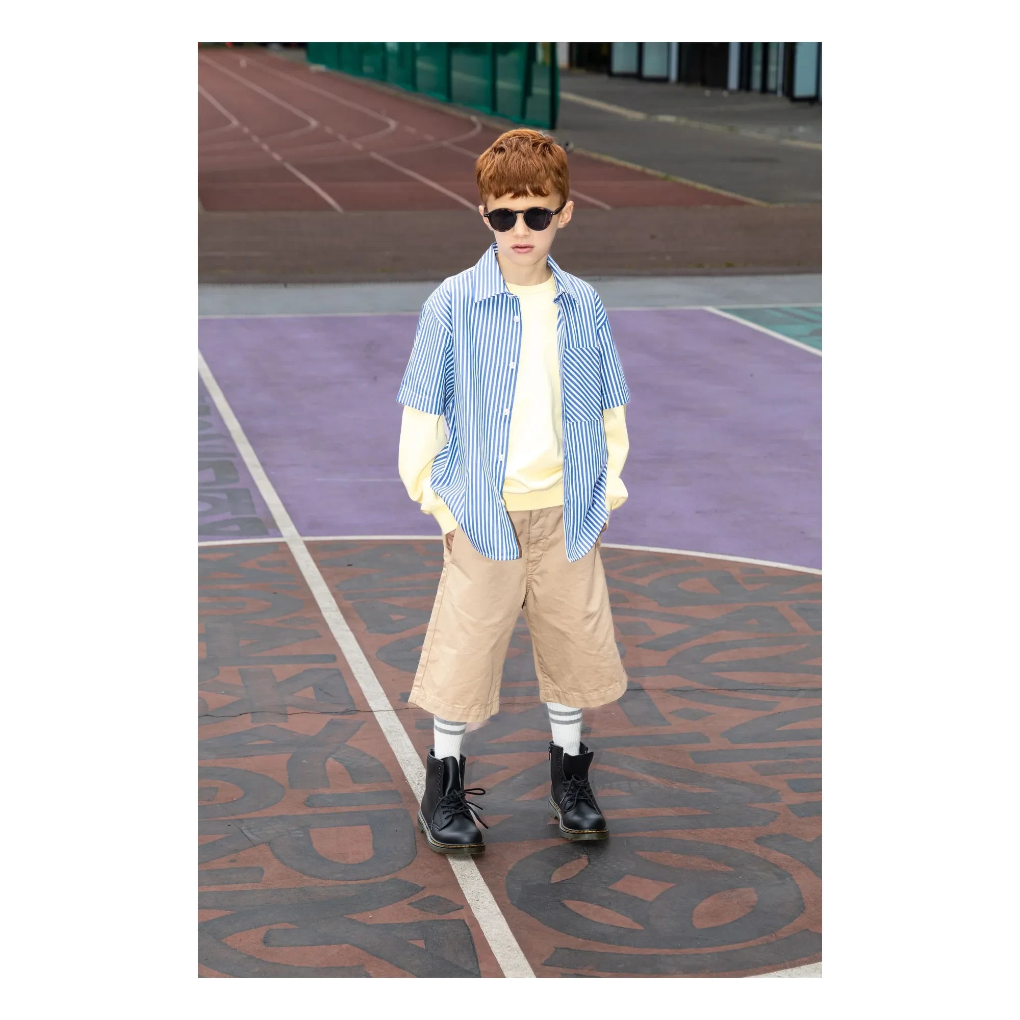 Finger in the Nose - Oversized Blow Sweat Organic Cotton | Lemon Yellow