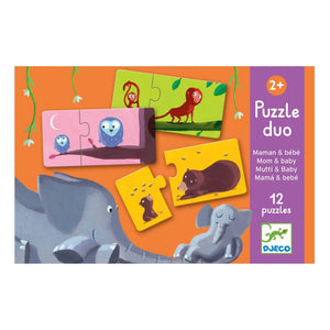 Djeco - Anne ve Bebek İkili Puzzle