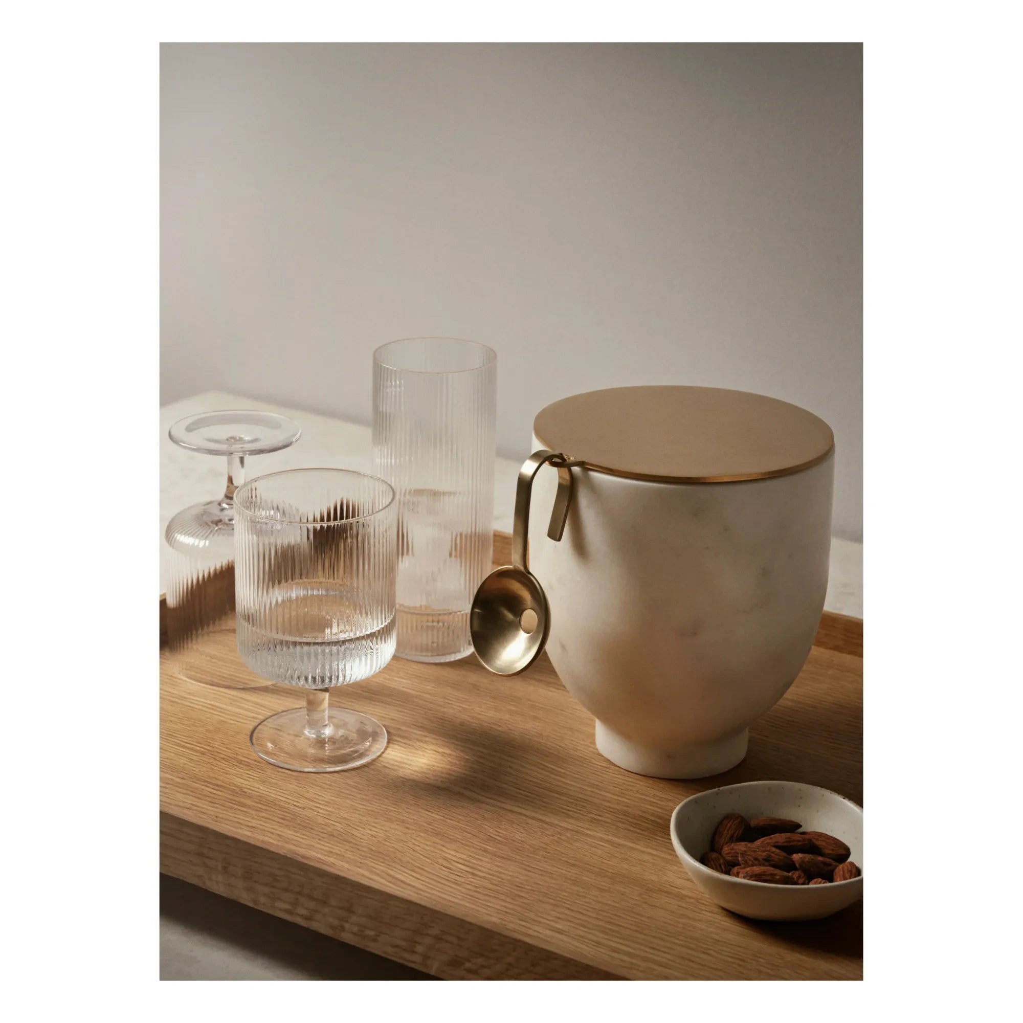 Ferm Living - Ripple Wine Glasses - Set of 2