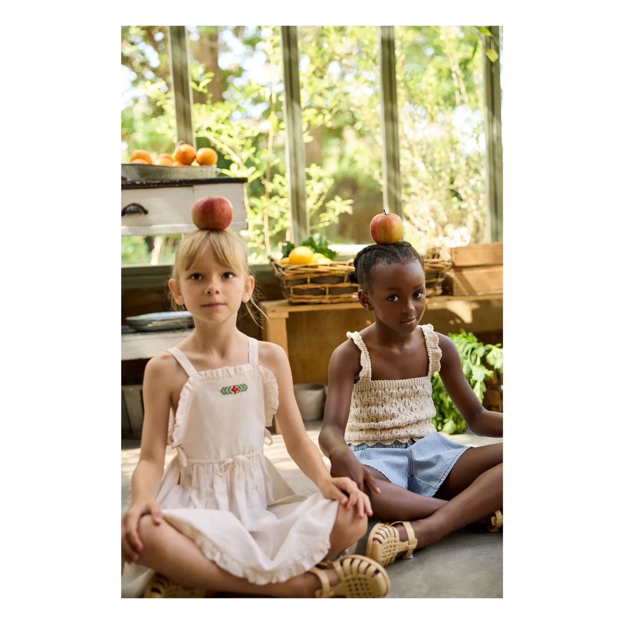 Cozmo - Lily Pointelle Tank Top Made from Recycled Fibers | Ivory