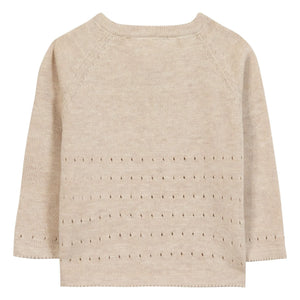 Tartine et Chocolat - Chiné Cardigan | Beige
