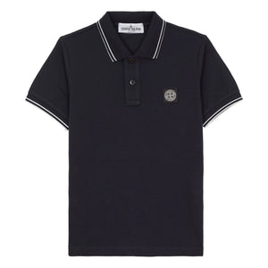 Stone Island - Lacivert Polo Logo