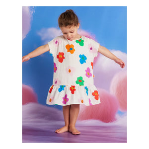Halcyon Nights - Floral Dress | Ivory