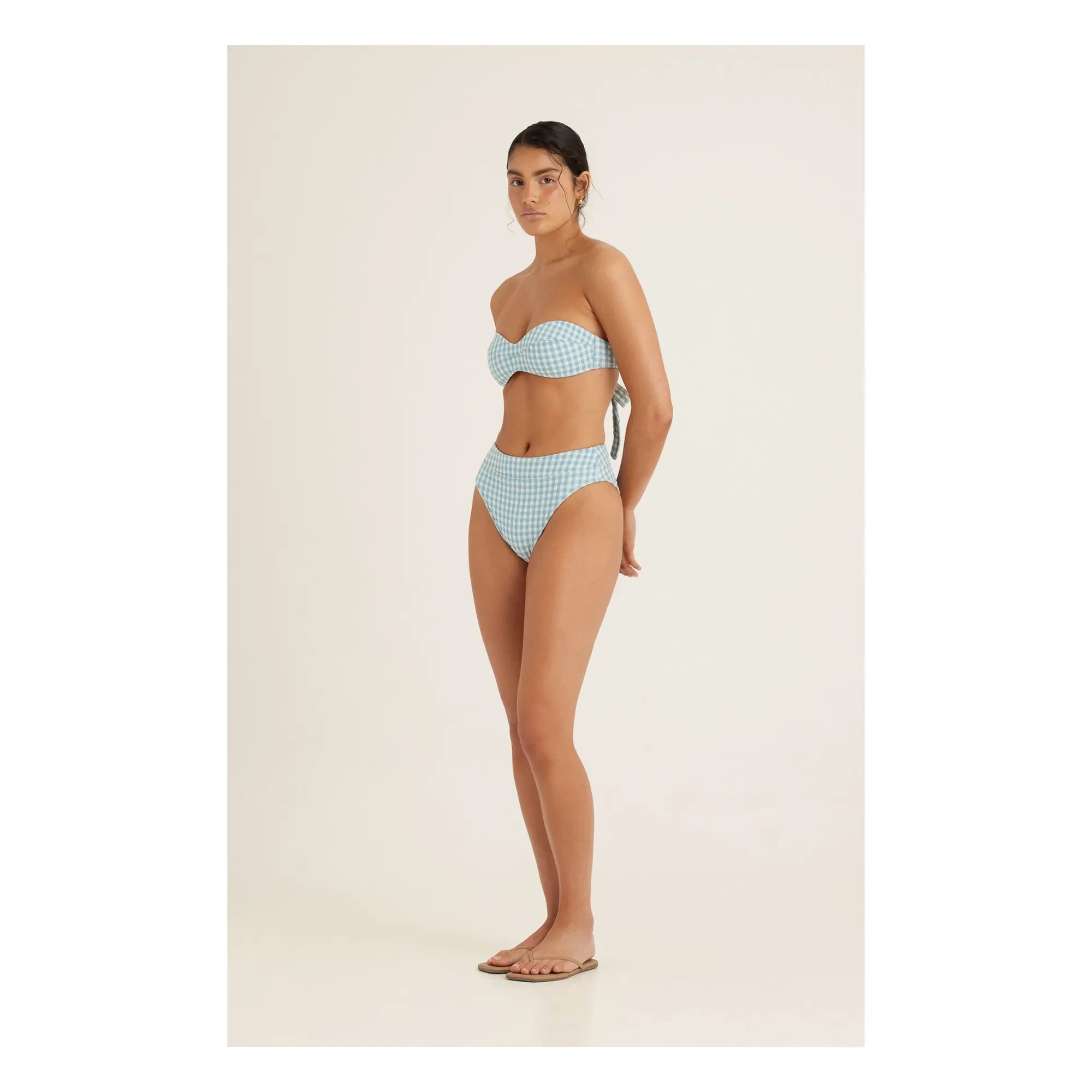 Peony - Vichy Mayo Bottom | Blue