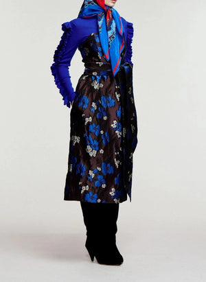 Essentiel Antwerp - Kitty Fırfırlı Kazak | Indigo