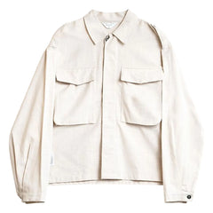Wooden Store - Askeri overshirt | Krem
