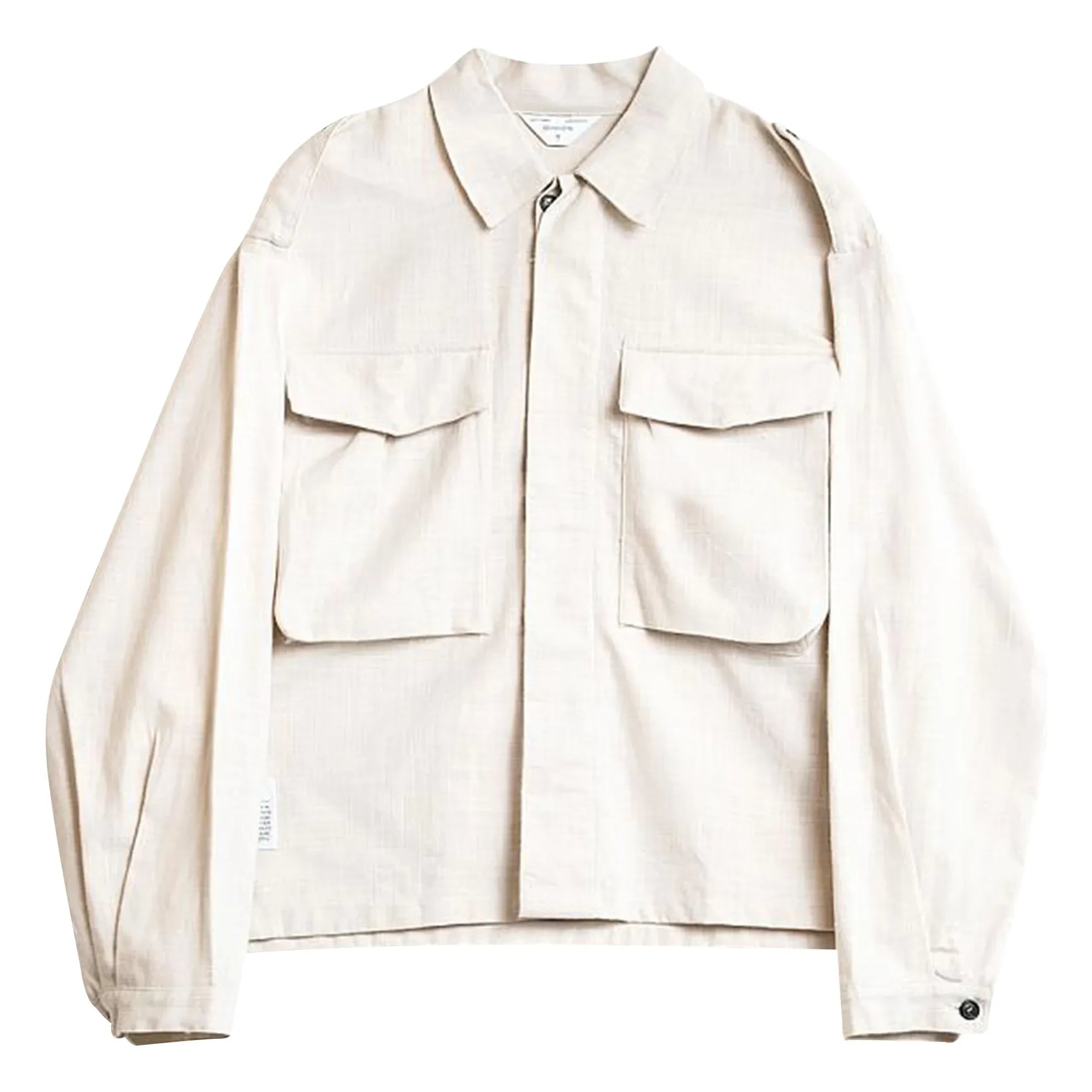 Wooden Store - Askeri overshirt | Krem