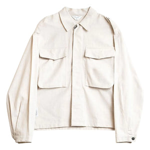 Wooden Store - Askeri overshirt | Krem