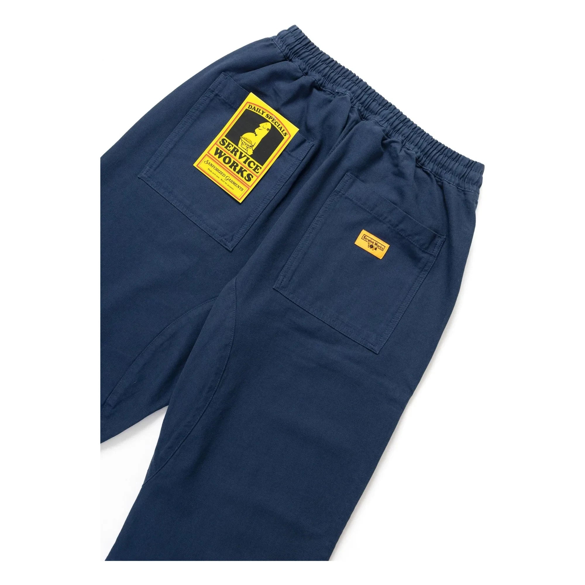 Service Works - Classic Chef Pants Made of Organic Cotton | Dark Blue