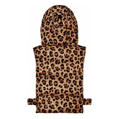 Fudoon - Exclusive Fudoon X Smallable - Double-Sided Leopard Print Hooded Puffer Jacket | Brown