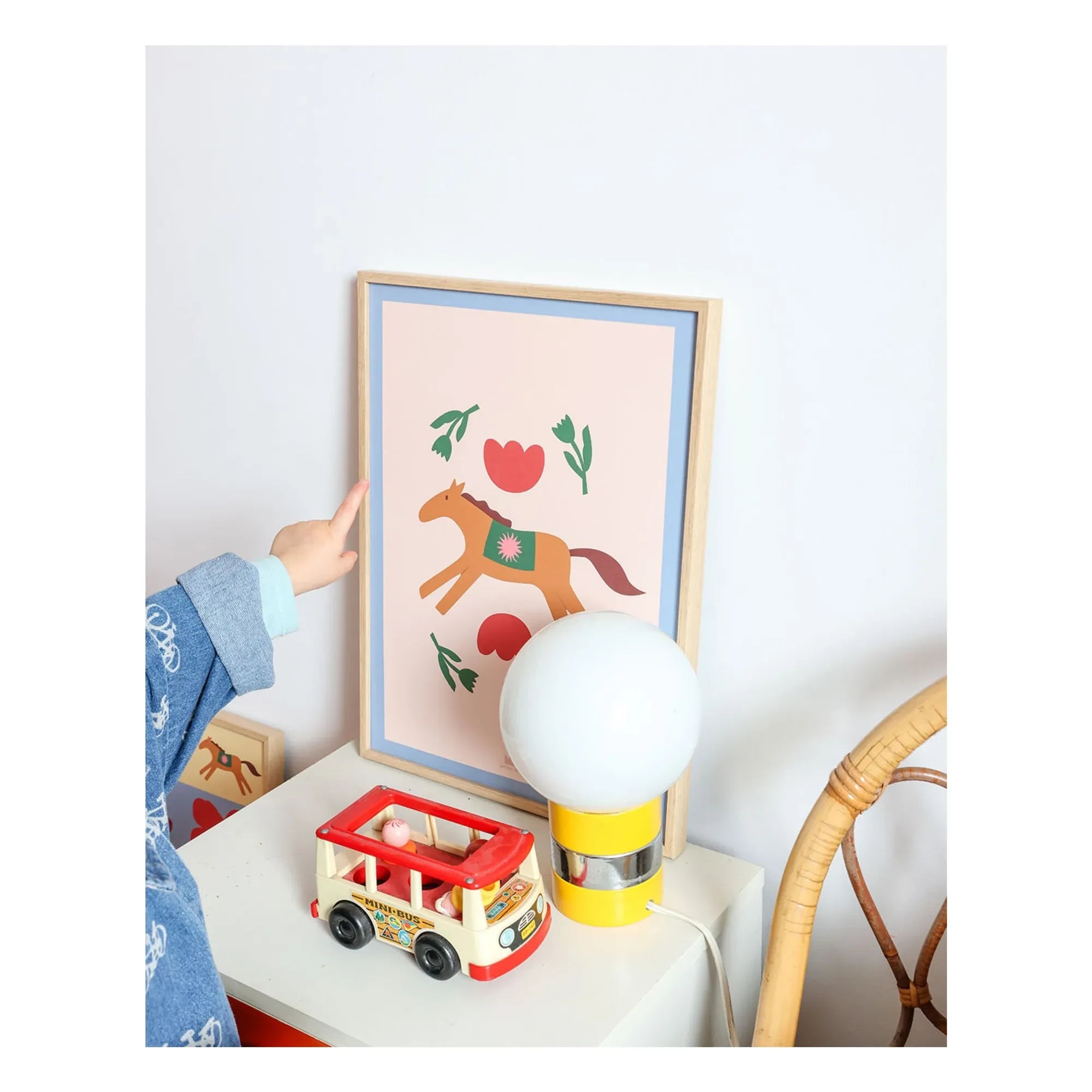 My Little Life - Nomad Horse Poster | Bej