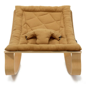 Charlie Crane - Levo Beech Wood Baby Swing | Camel