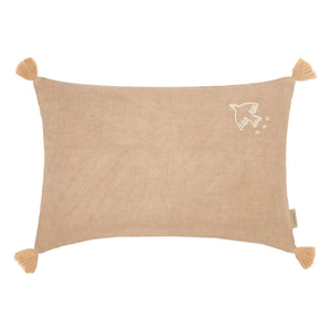 Nobodinoz - Fringed Pillow - Lin Français | Sesame