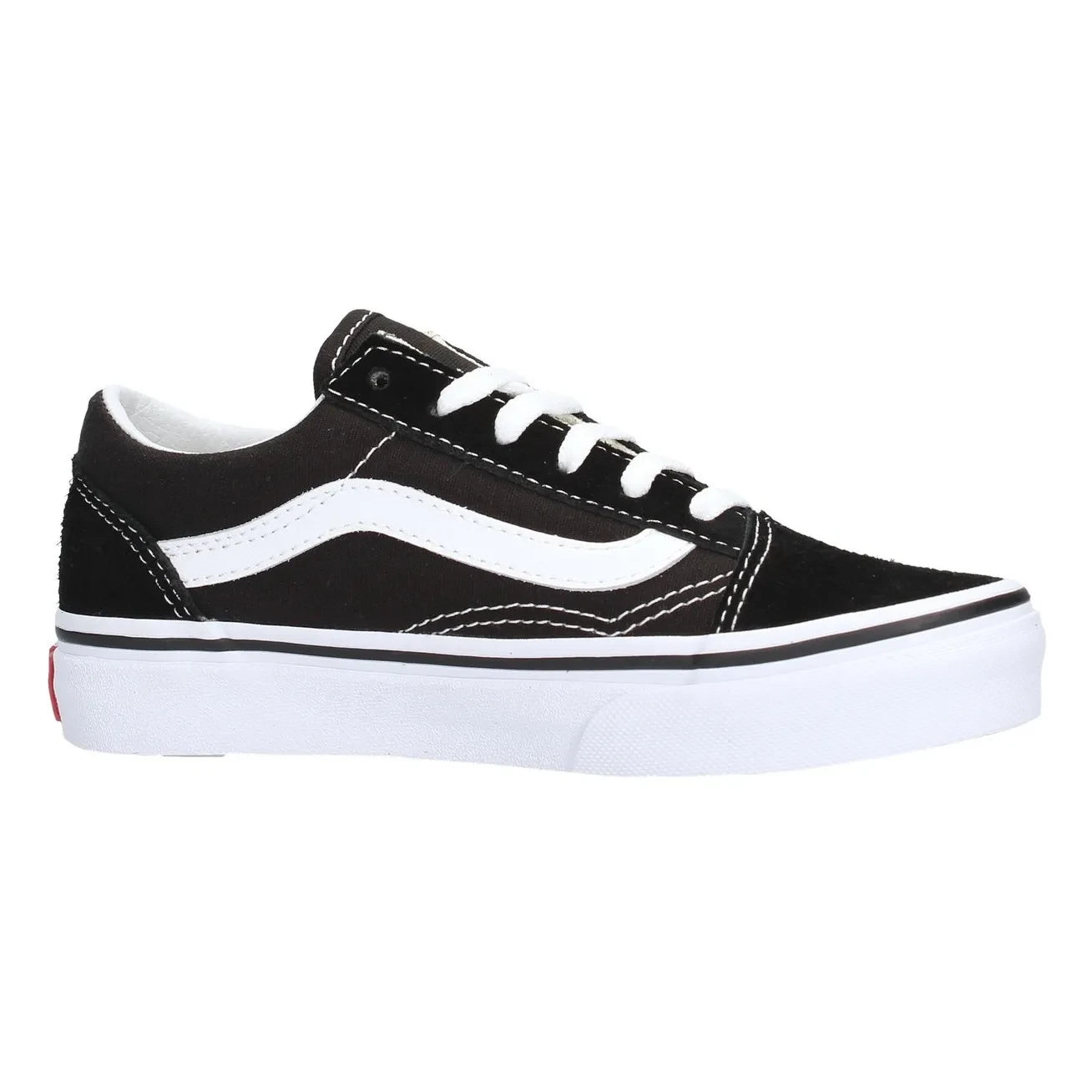 Vans - Old Skool Suede and Canvas Lace Sneakers | Black