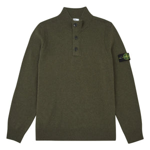 Stone Island - Truck-neck kazak | Haki