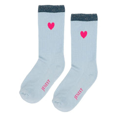 Jenest - Fancy Sport Organic Cotton Socks | Light Blue