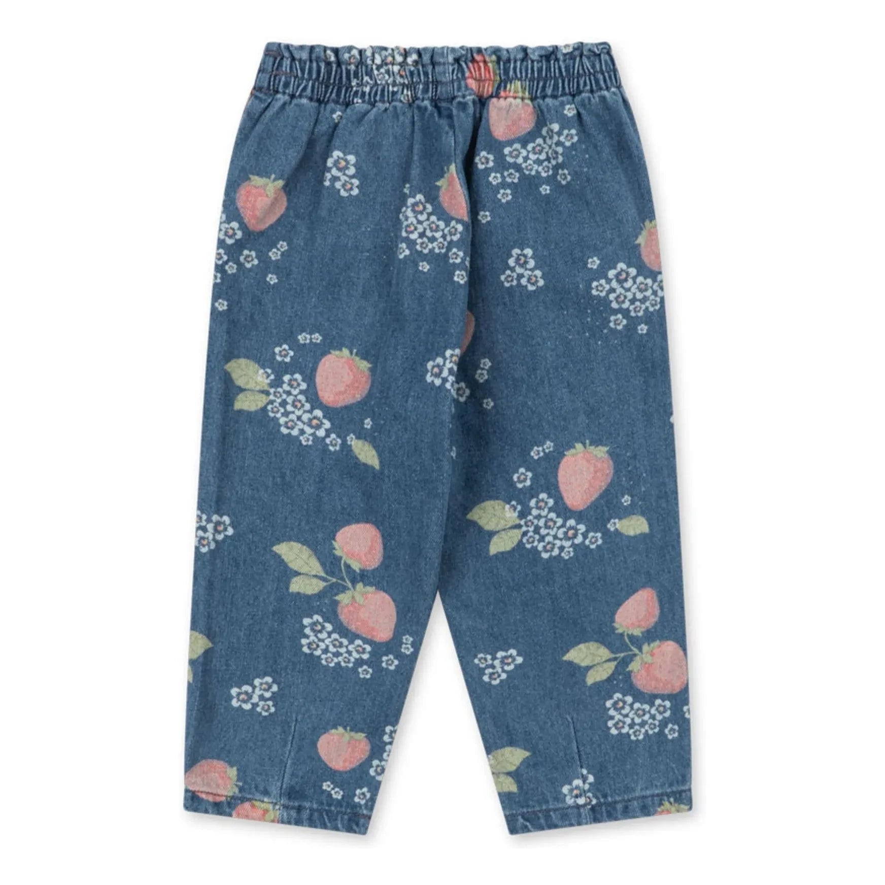 Konges Sløjd - Magot Strawberry Organic Cotton Jeans | Blue