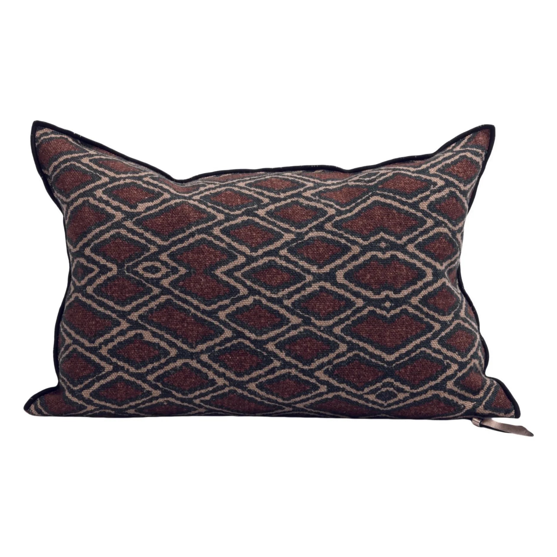 Maison de Vacances - Vice Versa cushion, wabi sabi linen | Clay