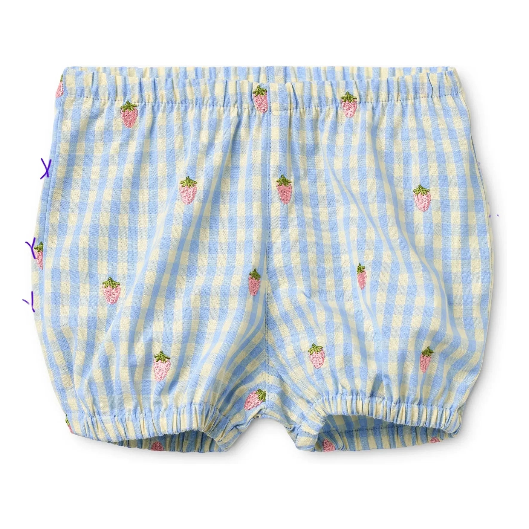 Flöss - Millie Vichy Top and Shorts Set | Light Blue