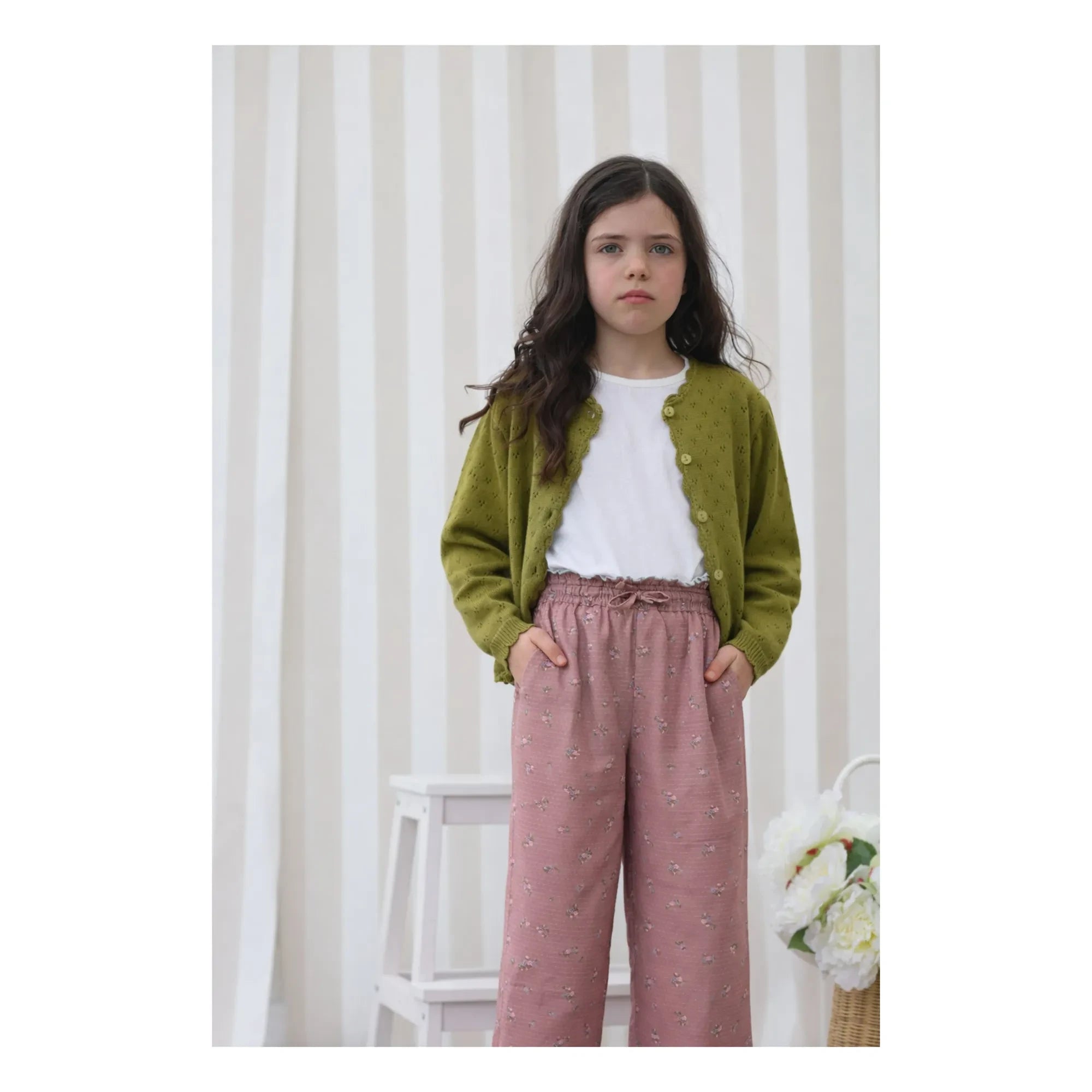 Lililotte - Paola Tencel Organic Cotton Pants | Denim blue