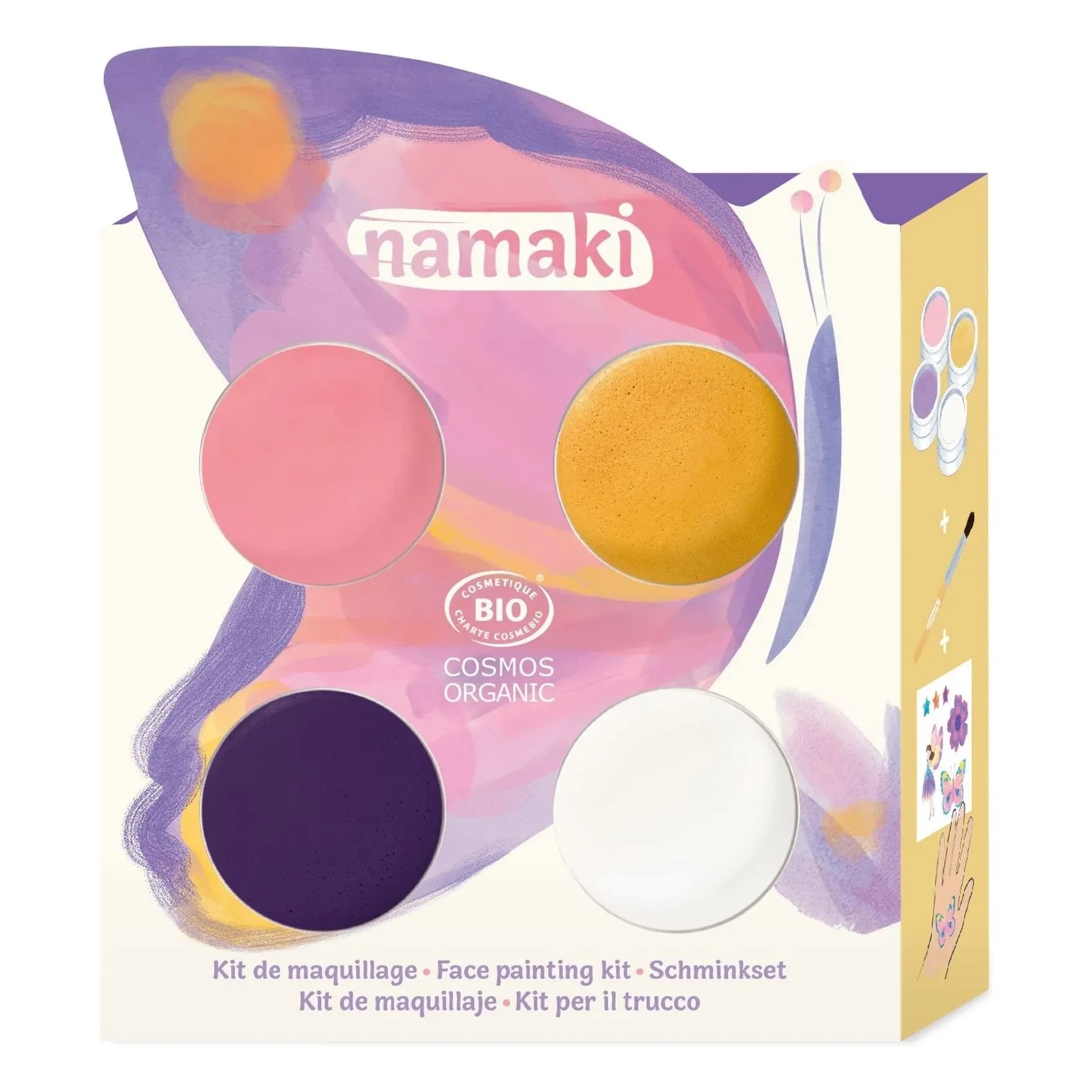 Namaki - 4-Shadow Butterfly Makyaj Paleti | Mor
