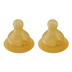 Hevea - Natural Rubber Baby Pacifier - Slow Flow - Set of 2