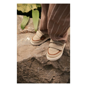 Donsje - Rinon Bear Suede Sneakers | Beige
