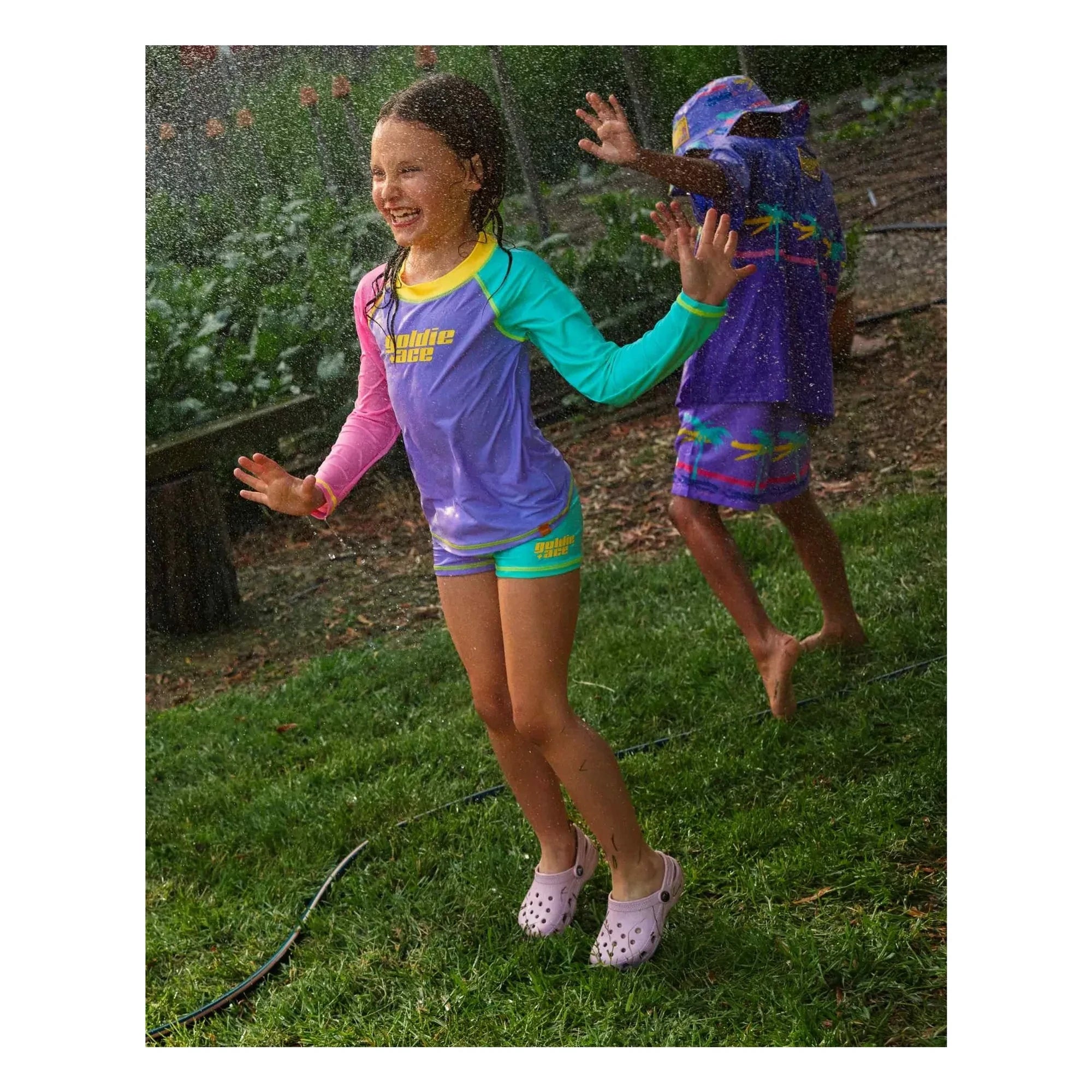 Goldie + Ace - Paradise UV Protective Bath T-Shirt | Mauve