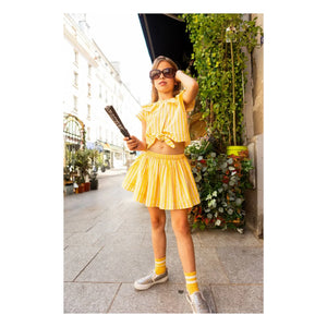 Louis Louise - April Striped Blouse | Yellow