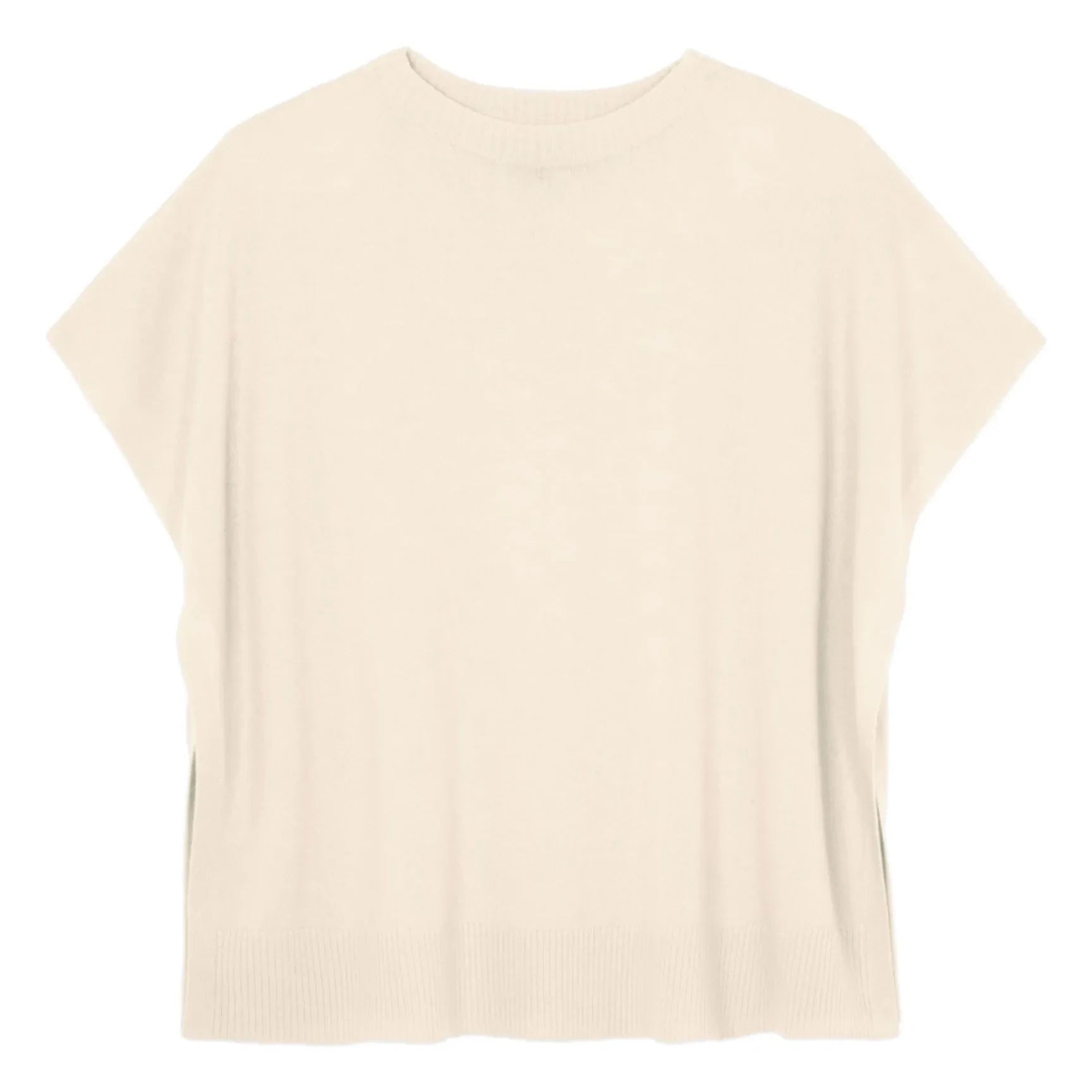 Bompard - Cashmere Boat Neck Poncho | Natural