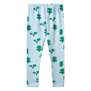 Wynken - Legging Lento Trees | Açık mavi