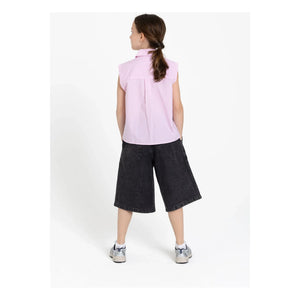 Finger in the nose - Denim Bermuda Şort Tate | Gri