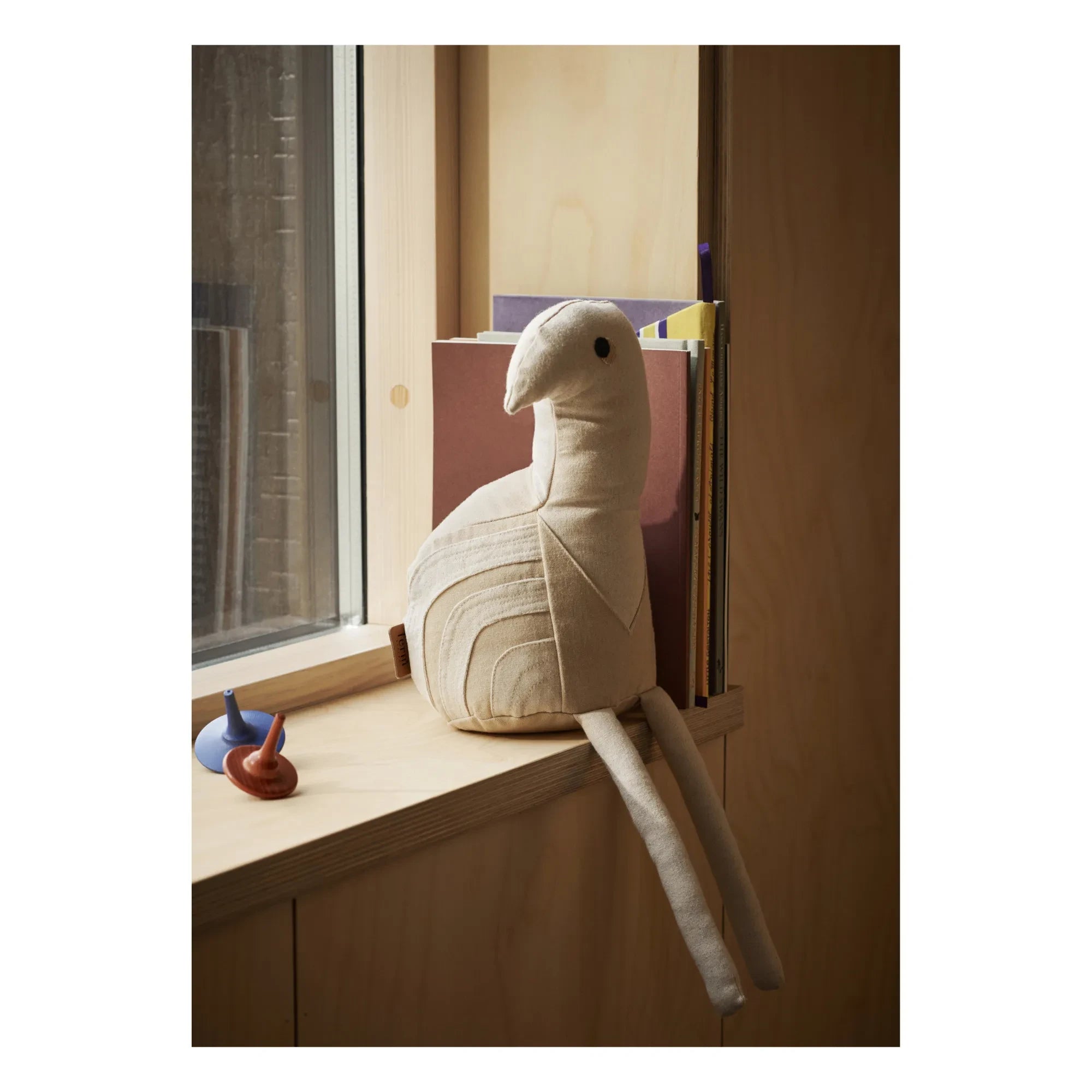 Ferm Living Kids - Birdy Plush Toy | Off White