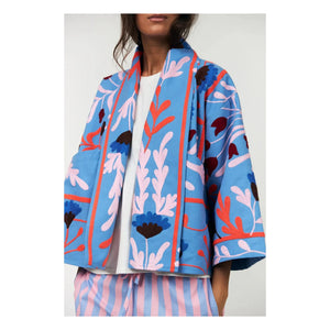 Lollys Laundry - Rumi Cotton Jacket | Blue