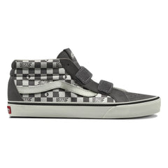 Vans - Scratch Sneakers SK8-Mid Geo Check | Gray