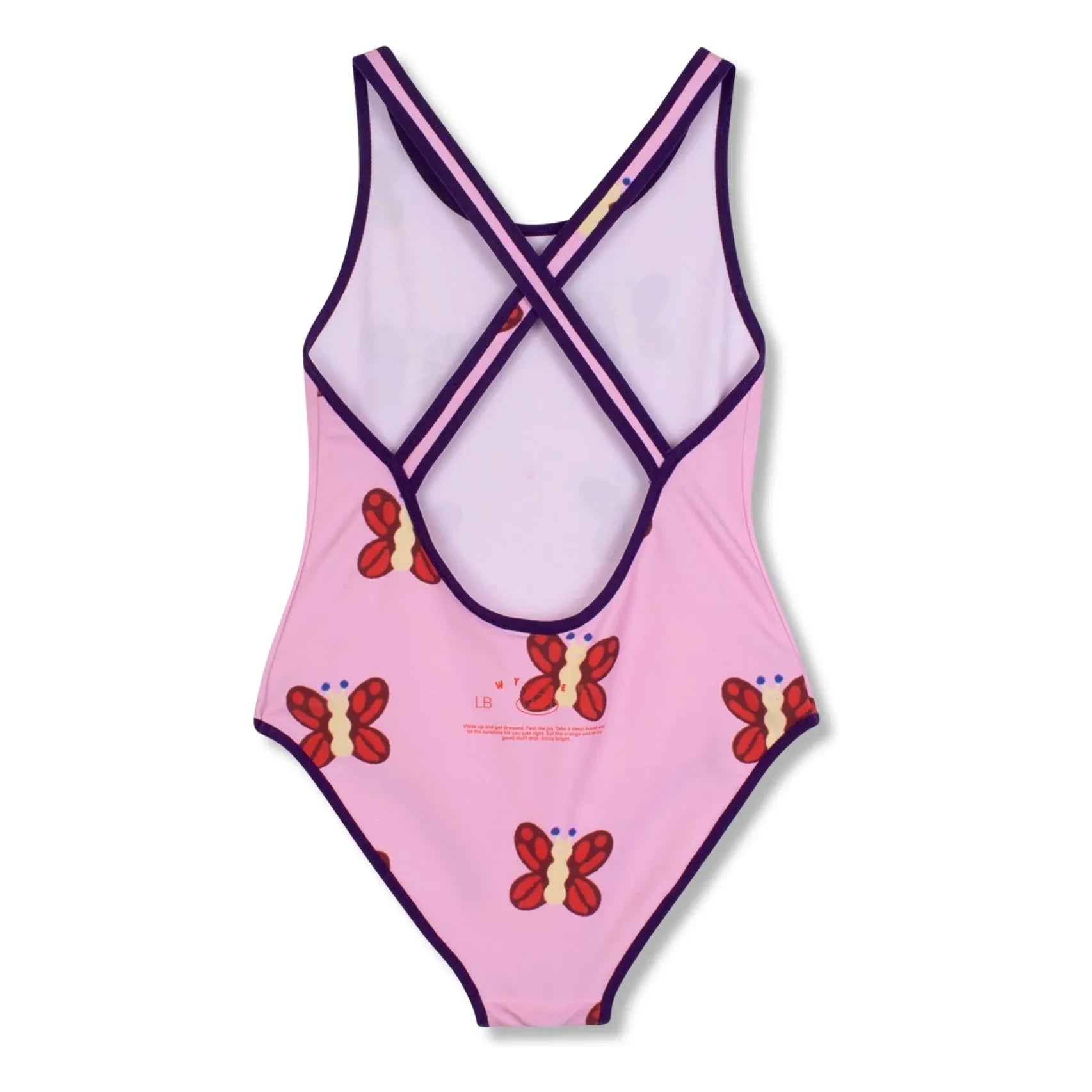 Wynken - Recycled Fiber Butterfly Swimsuit | Pink